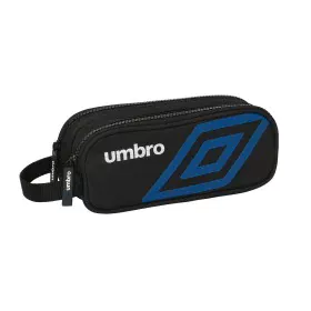 Portatodo Doble Umbro Flash Negro 21 x 8 x 6 cm de Umbro, Estuches - Ref: S4308225, Precio: 7,91 €, Descuento: %