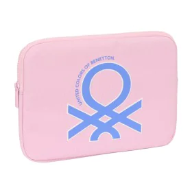 Laptop Cover Benetton Pink Pink (31 x 23 x 2 cm) by Benetton, Bags and covers for laptops and netbooks - Ref: S4308245, Price...