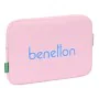 Funda para Portátil Benetton Pink Rosa (31 x 23 x 2 cm) de Benetton, Bolsas y fundas para portátiles y netbooks - Ref: S43082...