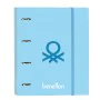 Raccoglitore ad anelli Benetton Sequins Azzurro Chiaro (27 x 32 x 3.5 cm) di Benetton, Armadi schedari - Rif: S4308248, Prezz...