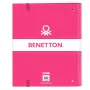 Raccoglitore ad anelli Benetton Raspberry Fucsia (27 x 32 x 3.5 cm) di Benetton, Armadi schedari - Rif: S4308256, Prezzo: 7,7...