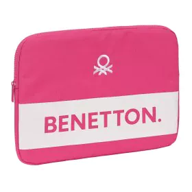 Custodia per Portatile Benetton Raspberry Fucsia (34 x 25 x 2 cm) di Benetton, Borse e custodie per laptop e netbook - Rif: S...