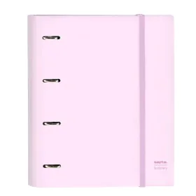 Reliure à anneaux Safta Rosa Rose (27 x 32 x 3.5 cm) de Safta, Classeurs - Réf : S4308335, Prix : 11,02 €, Remise : %