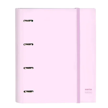 Ring binder Safta Rosa Pink (27 x 32 x 3.5 cm) by Safta, Filing cabinets - Ref: S4308335, Price: 10,59 €, Discount: %