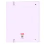 Ring binder Safta Lila Lilac (27 x 32 x 3.5 cm) by Safta, Filing cabinets - Ref: S4308336, Price: 10,59 €, Discount: %