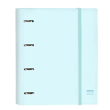 Ring binder Safta Celeste Sky blue (27 x 32 x 3.5 cm) by Safta, Filing cabinets - Ref: S4308337, Price: 10,59 €, Discount: %