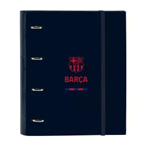 Ring binder F.C. Barcelona Navy Blue (27 x 32 x 3.5 cm) by F.C. Barcelona, Filing cabinets - Ref: S4308382, Price: 11,12 €, D...