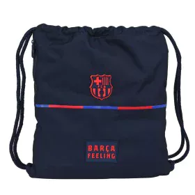 Backpack with Strings F.C. Barcelona Navy Blue 35 x 40 x 1 cm by F.C. Barcelona, School Bags - Ref: S4308386, Price: 12,95 €,...