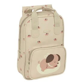 School Bag Safta Puppy 20 x 28 x 8 cm Beige by Safta, Children's Backpacks - Ref: S4308414, Price: 13,30 €, Discount: %