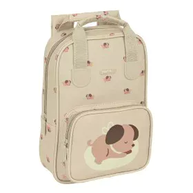 Mochila Escolar Safta Puppy 20 x 28 x 8 cm Beige de Safta, Mochilas infantiles - Ref: S4308414, Precio: 13,30 €, Descuento: %