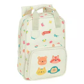 Mochila Infantil Safta Cabecitas Creme 20 x 28 x 8 cm de Safta, Mochilas infantis - Ref: S4308426, Preço: 13,30 €, Desconto: %