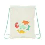 Bolsa Mochila con Cuerdas Safta Dinos Crema de Safta, Bolsas escolares - Ref: S4308433, Precio: 6,66 €, Descuento: %