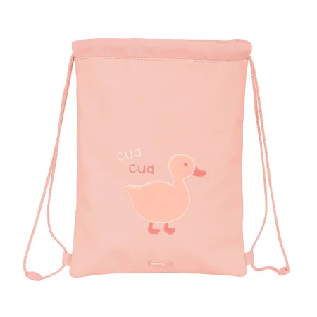 Bolsa Mochila con Cuerdas Safta Patito Rosa de Safta, Bolsas escolares - Ref: S4308439, Precio: 6,66 €, Descuento: %