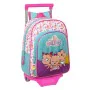 School Rucksack with Wheels The Bellies 26 x 34 x 11 cm Purple Turquoise White by The Bellies, Children's Backpacks - Ref: S4...