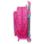 Mochila Escolar com Rodas Pinypon Azul Cor de Rosa 26 x 34 x 11 cm de Pinypon, Mochilas infantis - Ref: S4308498, Preço: 20,6...