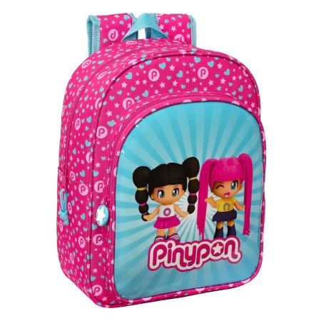 Cartable Pinypon Bleu Rose 26 x 34 x 11 cm de Pinypon, Sacs à dos enfant - Réf : S4308500, Prix : 13,24 €, Remise : %