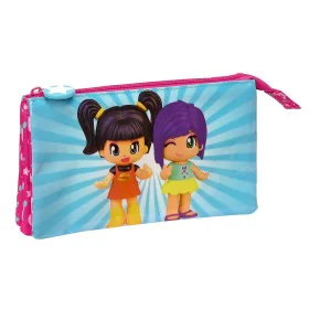 Portatodo Doble Pinypon Azul Rosa 22 x 12 x 3 cm de Pinypon, Estuches - Ref: S4308502, Precio: 7,95 €, Descuento: %