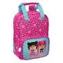 School Bag Pinypon Blue Pink 20 x 28 x 8 cm by Pinypon, Children's Backpacks - Ref: S4308503, Price: 10,95 €, Discount: %