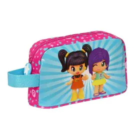 Sac à goûter Pinypon Bleu Rose 21.5 x 12 x 6.5 cm de Pinypon, Stockage des aliments - Réf : S4308506, Prix : 7,39 €, Remise : %