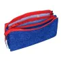 Portatodo Triple Sonic Let's roll Azul marino 22 x 12 x 3 cm de Sonic, Estuches - Ref: S4308544, Precio: 7,95 €, Descuento: %