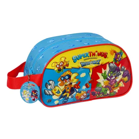 Trousse de toilette enfant SuperThings Rescue force Bleu 26 x 15 x 12 cm de SuperThings, Vanity - Réf : S4308549, Prix : 6,74...