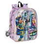 Mochila Escolar Monster High Best boos Lilás 22 x 27 x 10 cm de Monster High, Mochilas infantis - Ref: S4308593, Preço: 10,12...