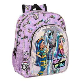 Cartable Monster High Best boos Lila 32 X 38 X 12 cm de Monster High, Sacs à dos enfant - Réf : S4308597, Prix : 17,92 €, Rem...