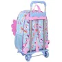 Mochila Escolar con Ruedas My Little Pony Wild & free Azul Rosa 33 x 42 x 14 cm de My Little Pony, Mochilas infantiles - Ref:...