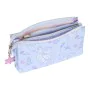 Dreifaches Mehrzweck-Etui Frozen Believe Lila 22 x 12 x 3 cm von Frozen, Federmäppchen - Ref: S4308630, Preis: 7,95 €, Rabatt: %