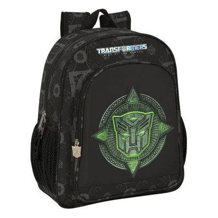 School Bag Transformers 32 x 38 x 12 cm Black by Transformers, Children's Backpacks - Ref: S4308675, Price: 17,21 €, Discount: %