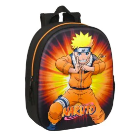 Zaino Scuola 3D Naruto Nero Arancio 27 x 33 x 10 cm di Naruto, Zainetti per bambini - Rif: S4308699, Prezzo: 7,39 €, Sconto: %