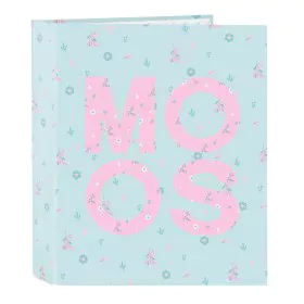 Reliure à anneaux Moos Garden Turquoise A4 27 x 33 x 6 cm de Moos, Classeurs - Réf : S4308768, Prix : 6,72 €, Remise : %