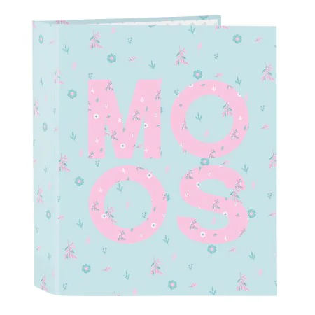 Reliure à anneaux Moos Garden Turquoise A4 27 x 33 x 6 cm de Moos, Classeurs - Réf : S4308768, Prix : 3,48 €, Remise : %