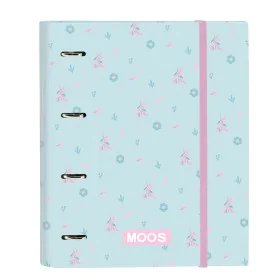 Raccoglitore ad anelli Moos Garden 27 x 32 x 3.5 cm Turchese di Moos, Armadi schedari - Rif: S4308769, Prezzo: 11,89 €, Scont...