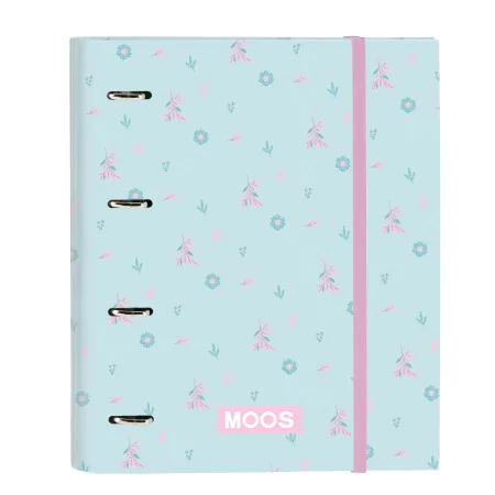 Ring binder Moos Garden 27 x 32 x 3.5 cm Turquoise by Moos, Filing cabinets - Ref: S4308769, Price: 5,93 €, Discount: %