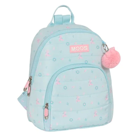 Sac à dos Moos Garden Mini Turquoise 25 x 30 x 13 cm de Moos, Sacs à dos enfant - Réf : S4308778, Prix : 10,53 €, Remise : %