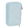 Plumier Doble Moos Garden Turquesa 12.5 x 19.5 x 4 cm (28 piezas) de Moos, Estuches - Ref: S4308779, Precio: 9,72 €, Descuent...