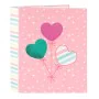 Carpeta de anillas BlackFit8 Globitos Rosa A4 27 x 33 x 6 cm de BlackFit8, Archivadores - Ref: S4308792, Precio: 3,48 €, Desc...