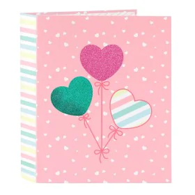 Carpeta de anillas BlackFit8 Globitos Rosa A4 27 x 33 x 6 cm de BlackFit8, Archivadores - Ref: S4308792, Precio: 4,15 €, Desc...