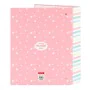 Reliure à anneaux BlackFit8 Globitos Rose A4 27 x 33 x 6 cm de BlackFit8, Classeurs - Réf : S4308792, Prix : 3,48 €, Remise : %