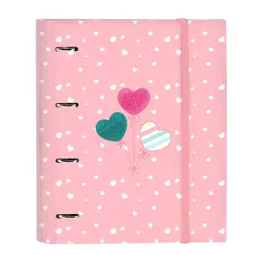 Reliure à anneaux BlackFit8 Globitos 27 x 32 x 3.5 cm Rose de BlackFit8, Classeurs - Réf : S4308793, Prix : 6,58 €, Remise : %