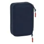 Double Pencil Case Munich Flash Navy Blue 12.5 x 19.5 x 4 cm (28 Pieces) by Munich, Pencil cases - Ref: S4308811, Price: 10,1...