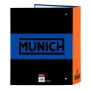 Reliure à anneaux Munich Submarine Bleu électrique A4 27 x 33 x 6 cm de Munich, Classeurs - Réf : S4308815, Prix : 4,65 €, Re...