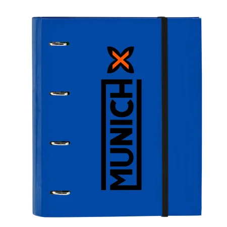 Ring binder Munich Submarine 27 x 32 x 3.5 cm Electric blue by Munich, Filing cabinets - Ref: S4308817, Price: 8,63 €, Discou...