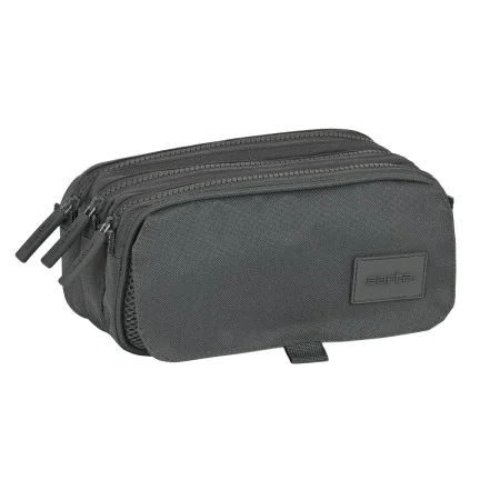 Triple Carry-all Safta 21,5 x 10 x 8 cm Grey by Safta, Pencil cases - Ref: S4308834, Price: 13,75 €, Discount: %