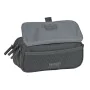 Trousse Fourre-Tout Triple Safta 21,5 x 10 x 8 cm Gris de Safta, Trousses - Réf : S4308834, Prix : 14,33 €, Remise : %