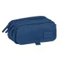 Trousse Fourre-Tout Triple Safta 21,5 x 10 x 8 cm Blue marine de Safta, Trousses - Réf : S4308840, Prix : 14,33 €, Remise : %