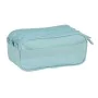 Trousse Fourre-Tout Triple Safta 21,5 x 10 x 8 cm Bleu de Safta, Trousses - Réf : S4308845, Prix : 14,33 €, Remise : %