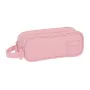 Portatodo Doble Safta Rosa 21 x 8 x 6 cm de Safta, Estuches - Ref: S4308849, Precio: 9,43 €, Descuento: %