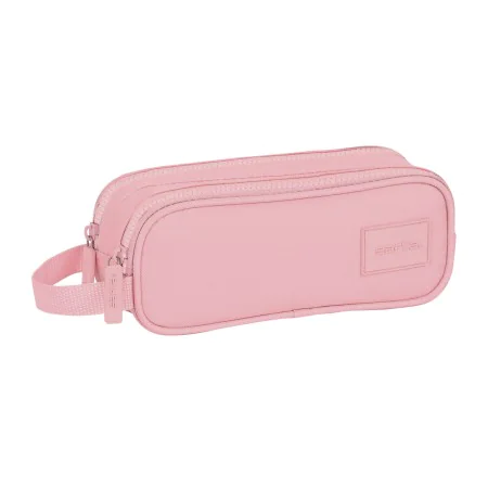 Trousse Fourre-Tout Double Safta Rose 21 x 8 x 6 cm de Safta, Trousses - Réf : S4308849, Prix : 9,43 €, Remise : %